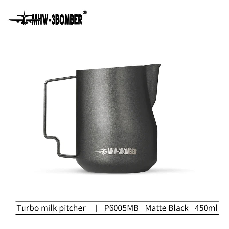 Milk Frothing Pitcher Set 350ml 450ml Stainless Steel Barista Steaming Pitchers Fall 2025 Creamy Microfoam