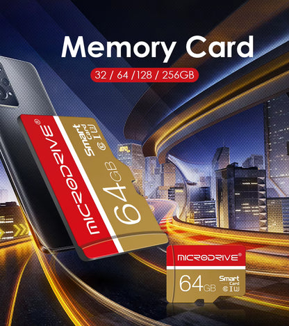 MicroDrive MicroSD Card Class 10 UHS-I U3 Memory Card High Speed TF Card