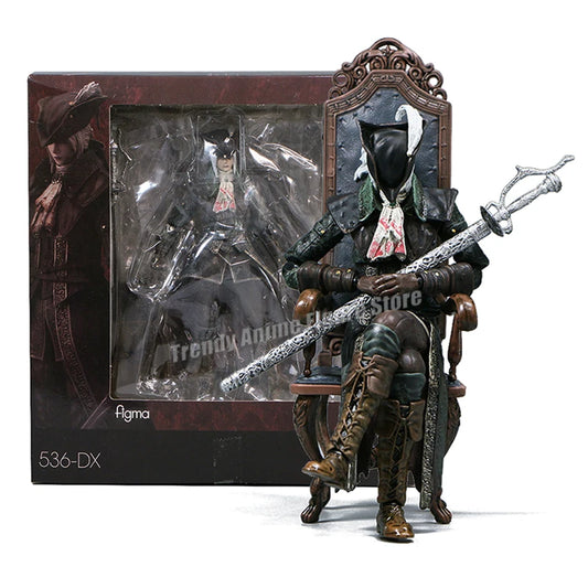 Figma 536 Lady Maria Action Figure - Bloodborne PVC Doll, Collectible DX Edition Model for Gamers and Fans  16.5cm (6.2 inch)