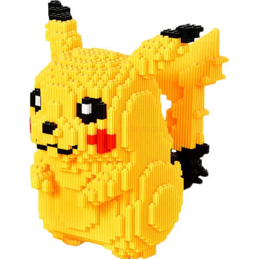 5210pcs Pokemon Pikachu Micro Building Blocks Toy Gift