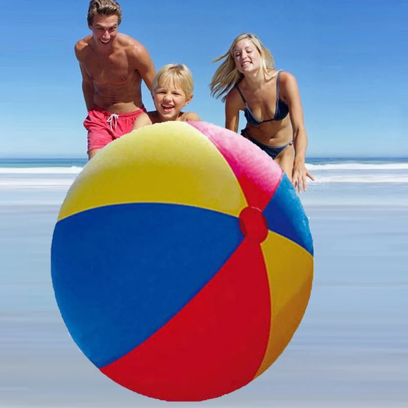 Samsung Inflatable Giant Beach Soccer Ball, Inflatable PVC Lawn Ball for Outdoor Games, K ...