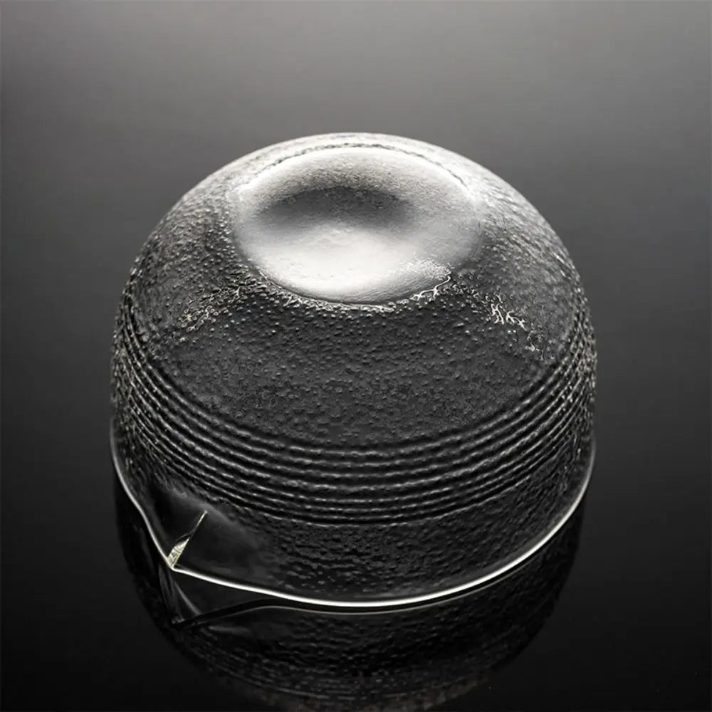 Matcha Mixing Bowl Glass Pouring Spout Japanese Tea
