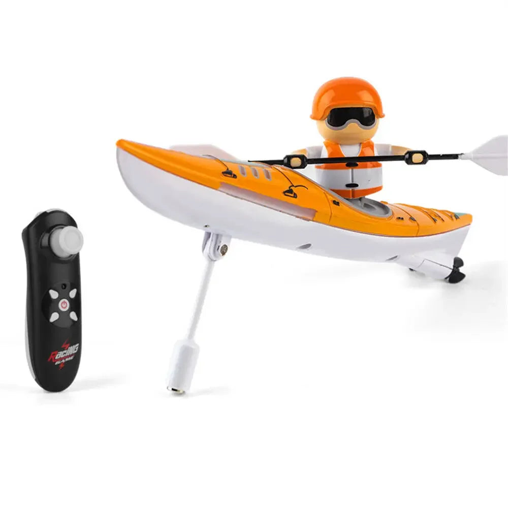 Remote Control Speedboat for Kids - Outdoor Racing Boat, 15km/h, Waterproof Fun Gift