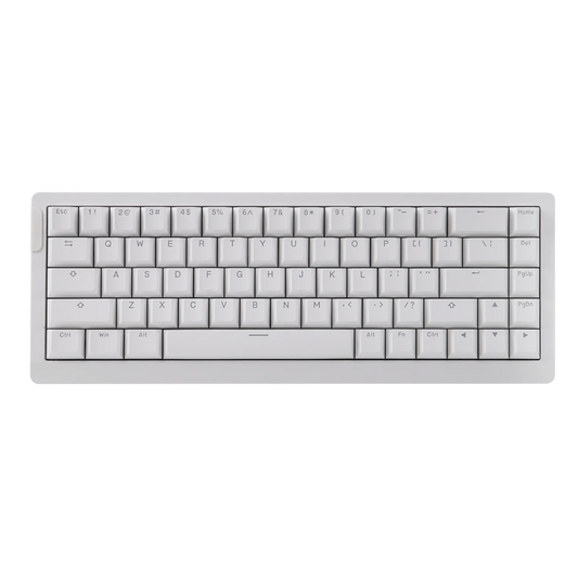 Teclado Mecánico Cableado Magnético al 65 Porciento con Retroiluminación RGB