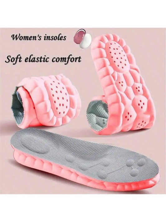 Insoles Women Cloud Ultrasoft Breathable Deodorizing Shock Absorbing Non Slip For Running And Standing Comfort Fall 2025