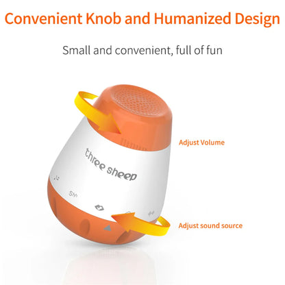 Hvid støj maskine stemmesensor baby søvn beroliger smart vuggevise lydmaskine efterår 2025 søvntræningshjælp