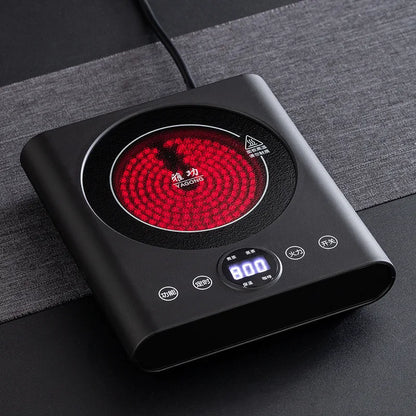 800W Ultra-Thin Electric Ceramic Stove Hot Plate - Multifunctional Tea Maker for Home Cooking