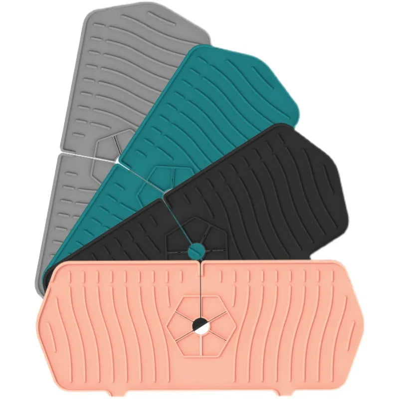 Tappetino para schizzi per lavandino in silicone protettore per piano di lavoro