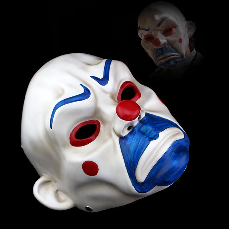 Joker Dark Knight Resin Full-Face Cosplay Mask Masquerade Party Prop for Adults 2026