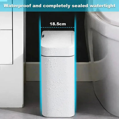 Touchless Smart Sensor Trash Can 15L Waterproof Automatic