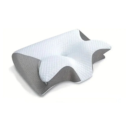 Memory Foam Cervical Neck Pillow Orthopedic Slow Rebound Support for Sleep & Relaxation