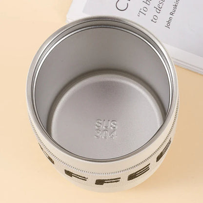 Koffiereisbeker 304 roestvrij staal 460ml geïsoleerde tumbler draagbaar met handvat modieus schattig herfst 2025