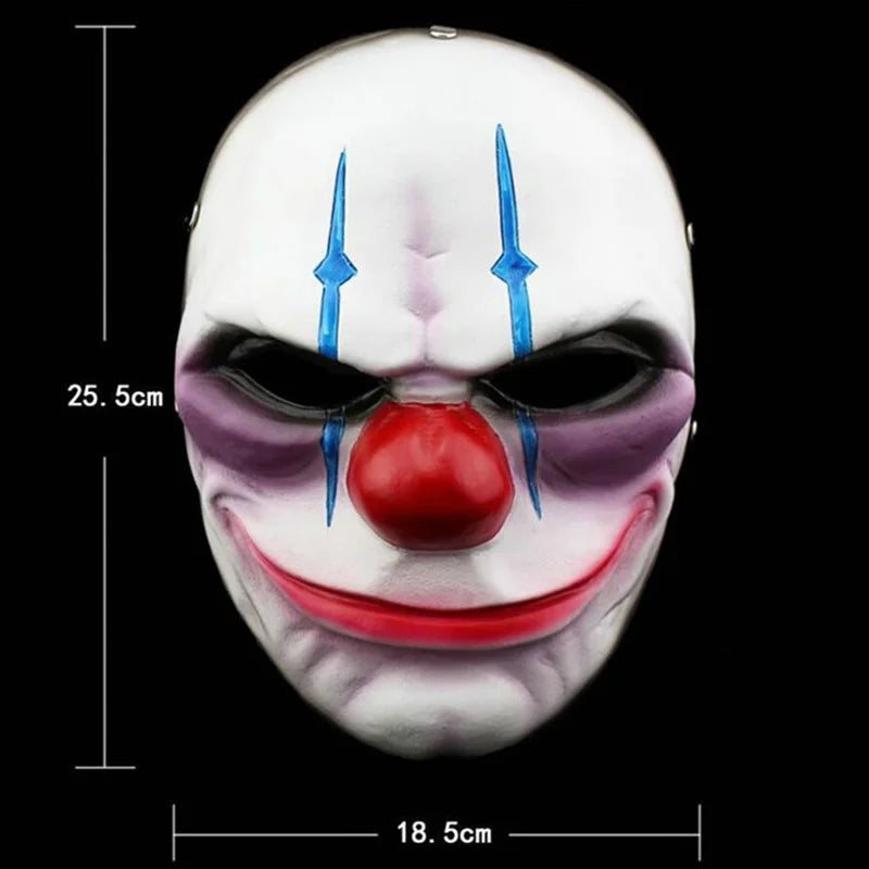 Payday 2 Heist Dallas Wolf Chains Hoxton Resin Cosplay Mask Halloween Masquerade Prop 2026