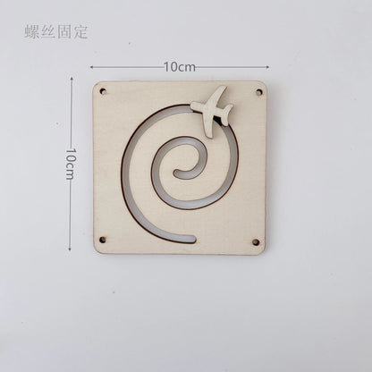 Variant image for Montessori Busy Board DIY Sensory Toy for Early Learning, Interactive Activities, Enhances Motor Skills, Non-Toxic Materials, 30x40 cm-13