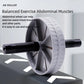 Non-Slip Abdominal Wheel Fitness Equipment - Silent Muscle Strengthening Roller for Home Use