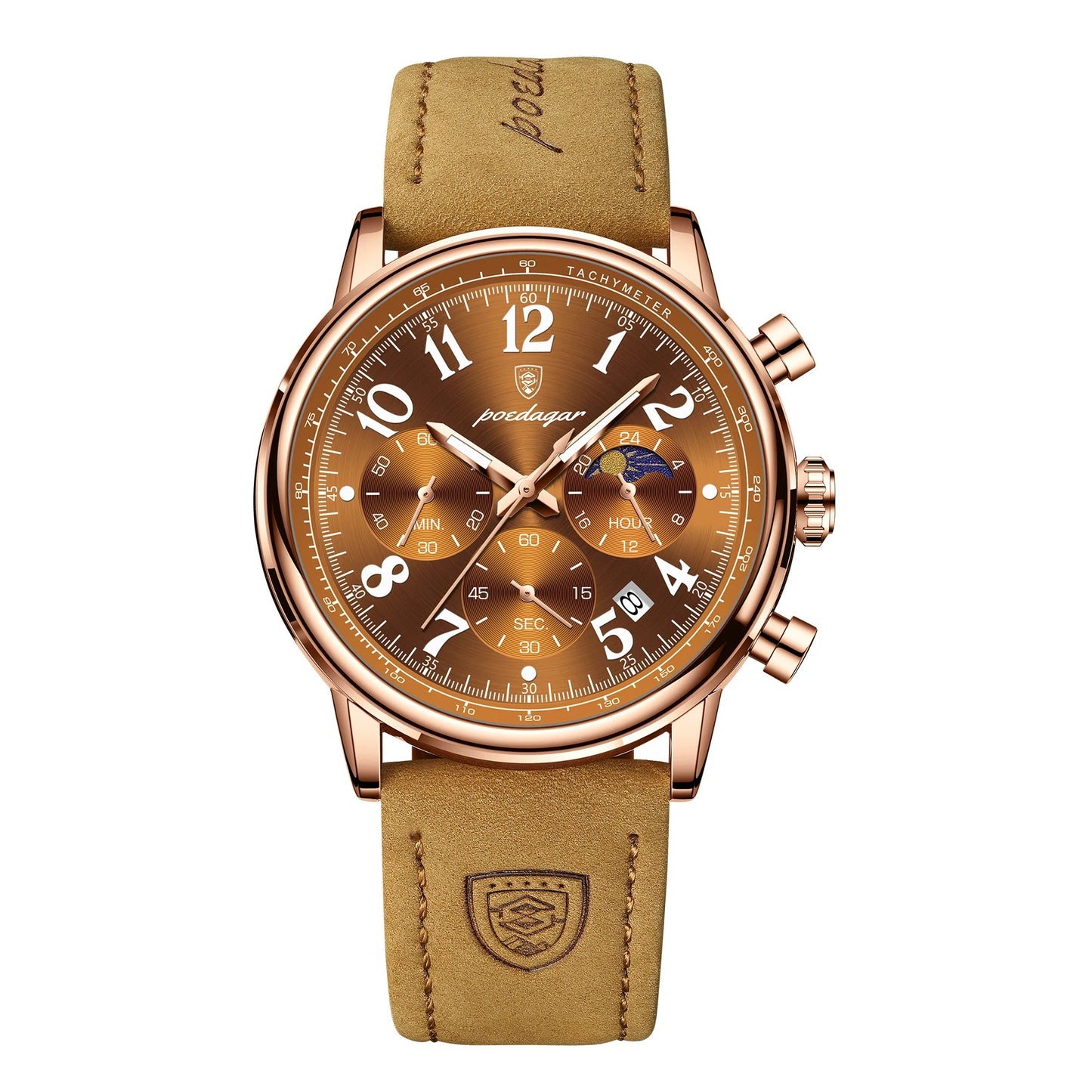 Military Chronograph Watch Nylon Strap Waterproof Fall 2025