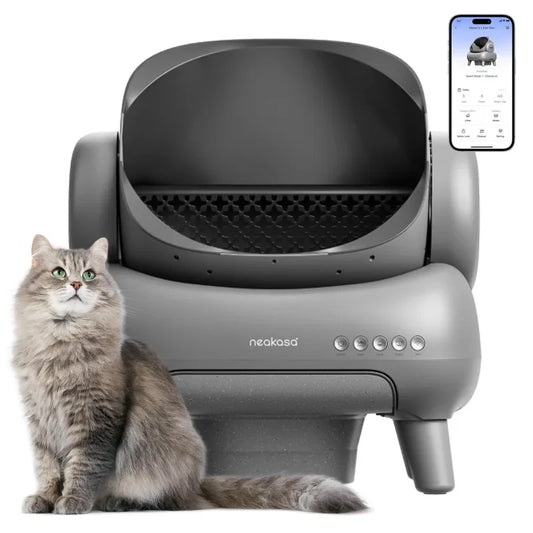 Smart Cat Litter Box App Controlled Automatic Self Cleaning Fall 2025 TikTok Viral Low Noise Odor Reduction