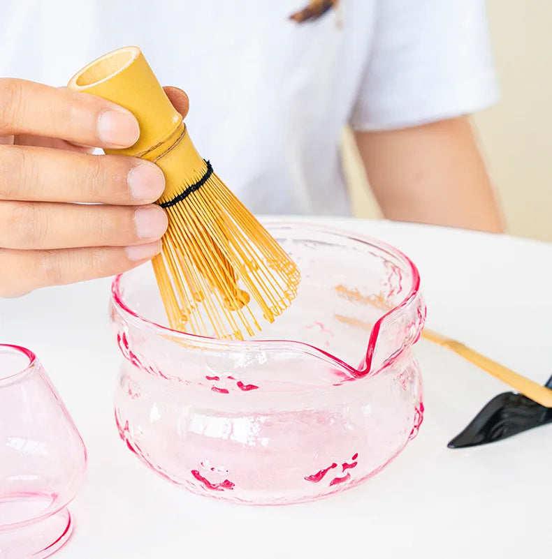 Matcha blandeskål varmebestandig te piskeskål