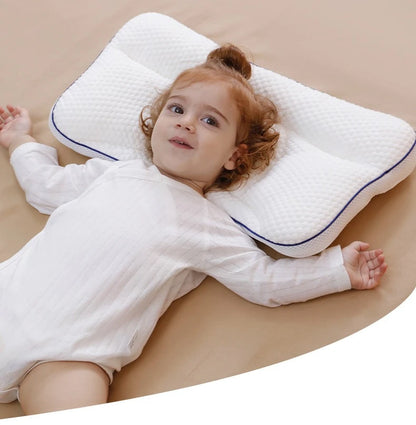 Baby Neck Support Pillow – All-Season Cotton Sleeping Pillow for Toddlers & Kindergarten Kids