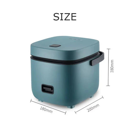 Riskoger 1.2L Mini Automatisk Elektrisk Riskoger Lille Kapacitet 1-2 Portioner Tilbage Til Skole 2025 Nonstick