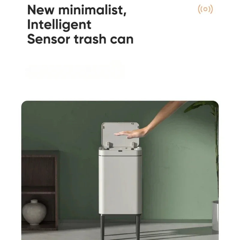 Smart Sensor Trash Can 20L Stainless Steel Waste Bin