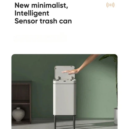 Smart Sensor Trash Can 20L Stainless Steel Waste Bin