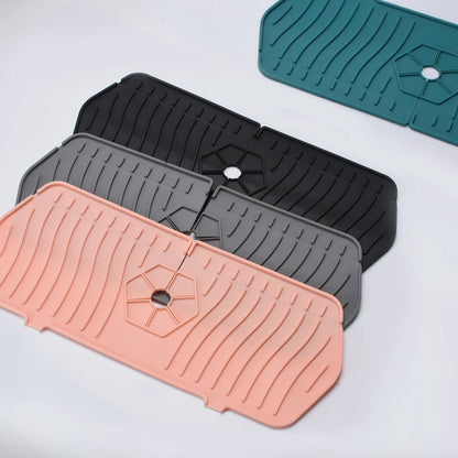 Tappetino para schizzi per lavandino in silicone protettore per piano di lavoro