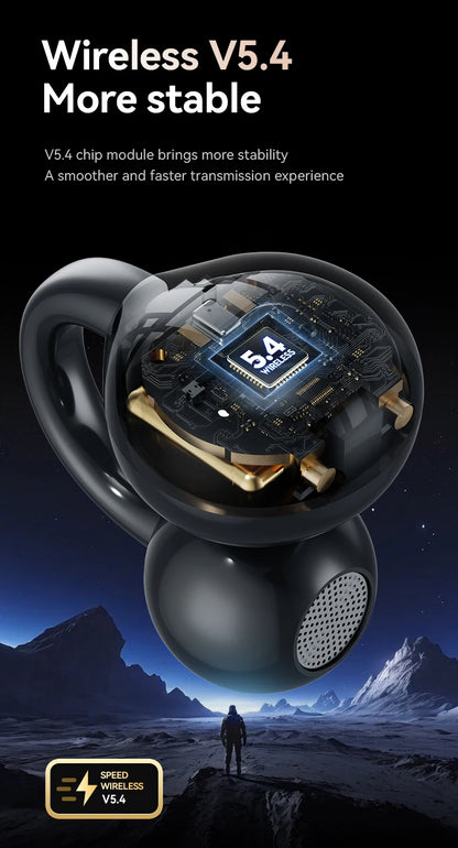 Wireless Translator Earbuds Touch Screen Case 144 Languages