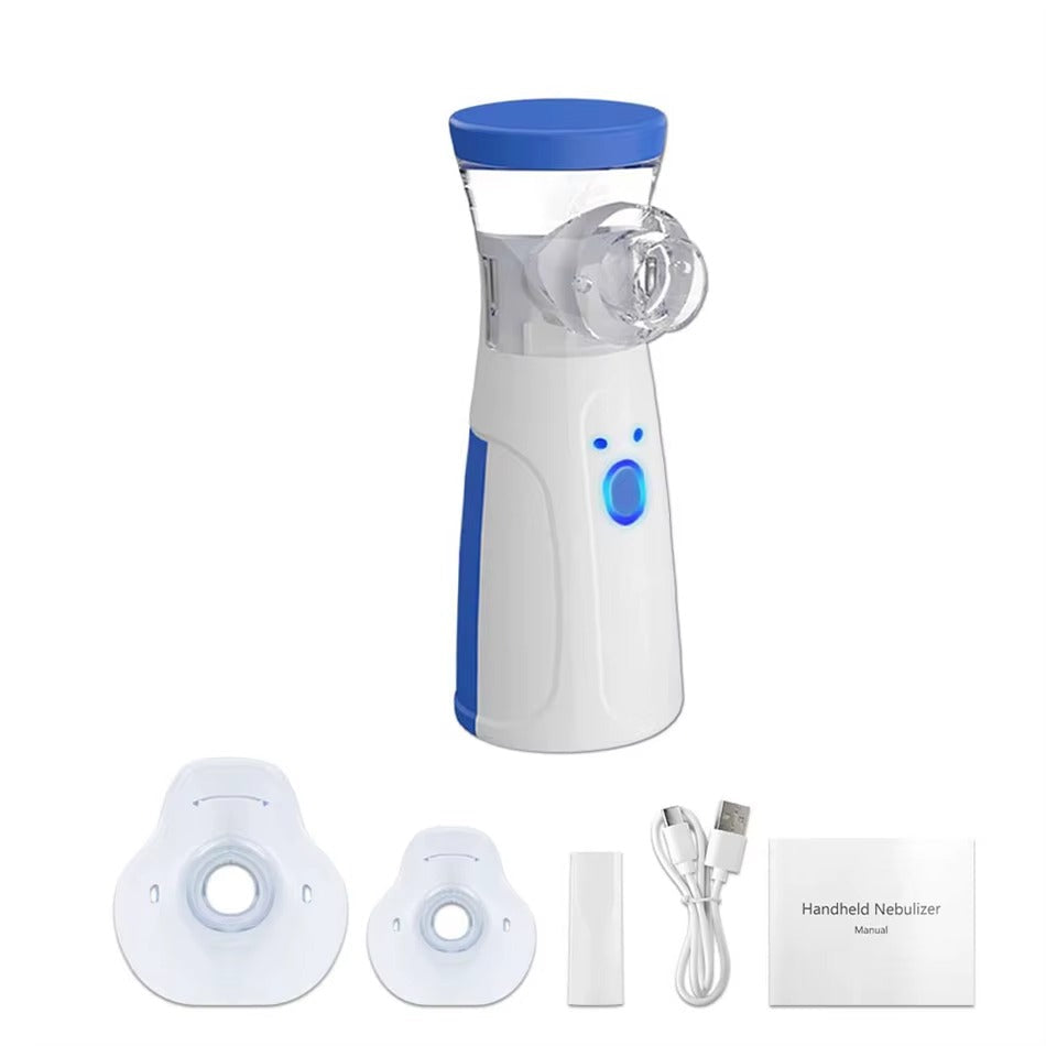 Nebulizer bærbar mini mesh nebulizer til voksne og børn stille inhalator på farten tilbage til skole 2025