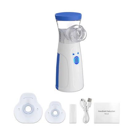 Nebulizer bærbar mini mesh nebulizer til voksne og børn stille inhalator på farten tilbage til skole 2025