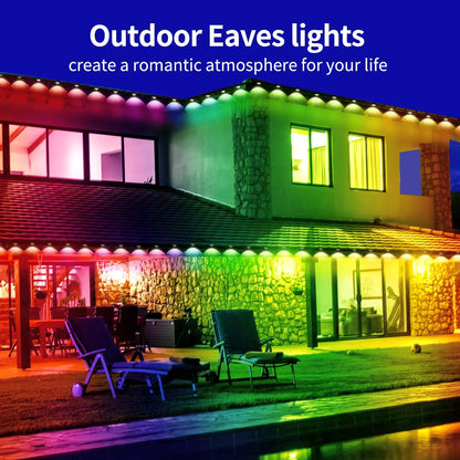 LED Eaves Lights Waterproof Remote Controlled Outdoor