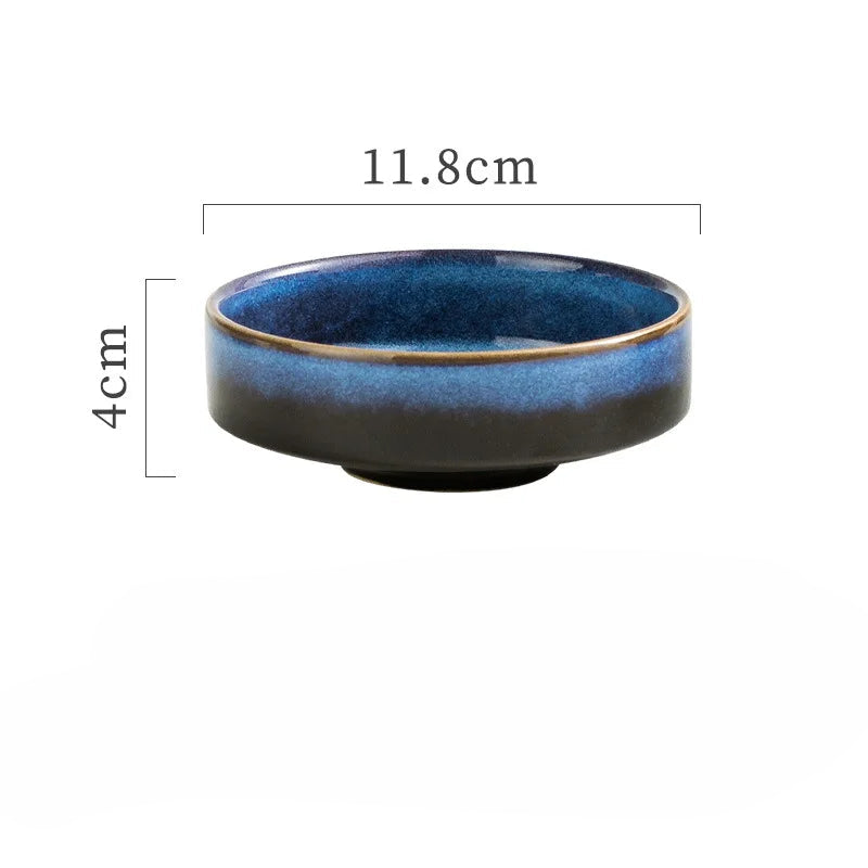 Ris Skål 4.5 Tommer Keramisk Japansk Skål Efterår 2025 Gave