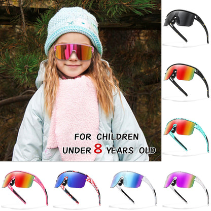 Gafas de sol deportivas para niños con protección UV400 para juegos al aire libre regreso a clases 2026