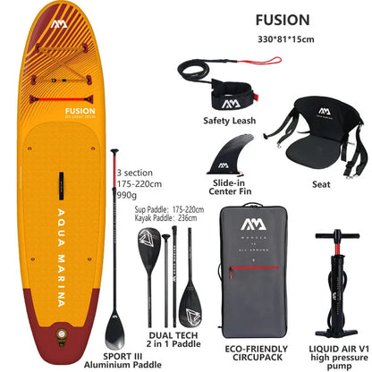 Variant image for Inflatable Stand Up Paddle Board 330x81x15cm with Complete Accessory Set for All Water Sports-5