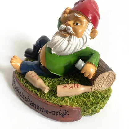 Ornamenti Natalizi Statue Nani da Giardino Gnomi Cartone Animato Set da 1 a 2 Pezzi Idea Regalo Decorazione Festiva 2026