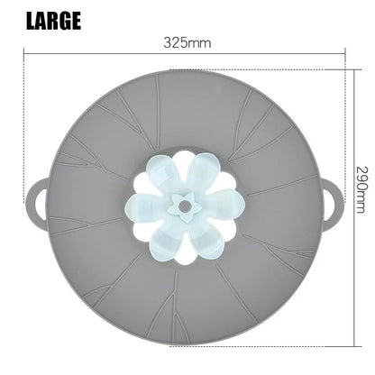 Couvercle en silicone pour casserole anti-débordement universel, accessoire de cuisine, chute 2025, garde la cuisinière propre
