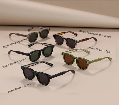 Sunglasses TR90 Frame Retro Rivets Style Unisex Polarized UV400 Summer 2026 Gift Idea