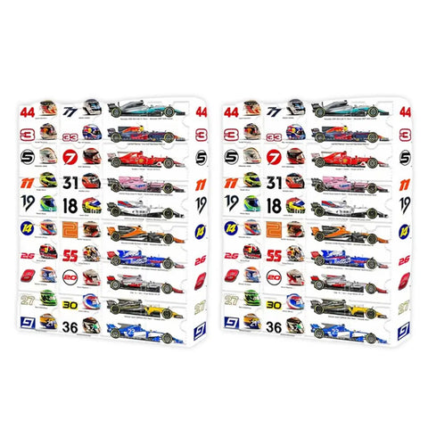 2024 F1 Advent Calendar for Kids - Surprise Miniature Racing Gifts, Christmas Countdown