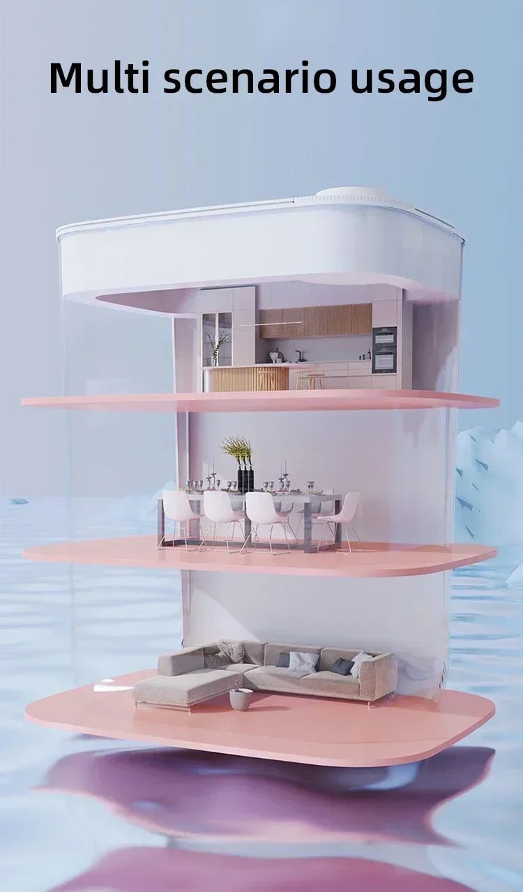 Smart Sensor Trash Can 18L With Display Type C Recharge