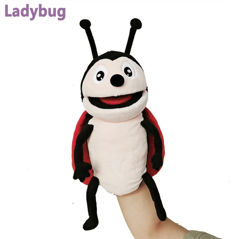 Marionette da dito insetto set di burattini in peluche per bambini personaggi insetti in cotone educativo regalo per il ritorno a scuola 2025