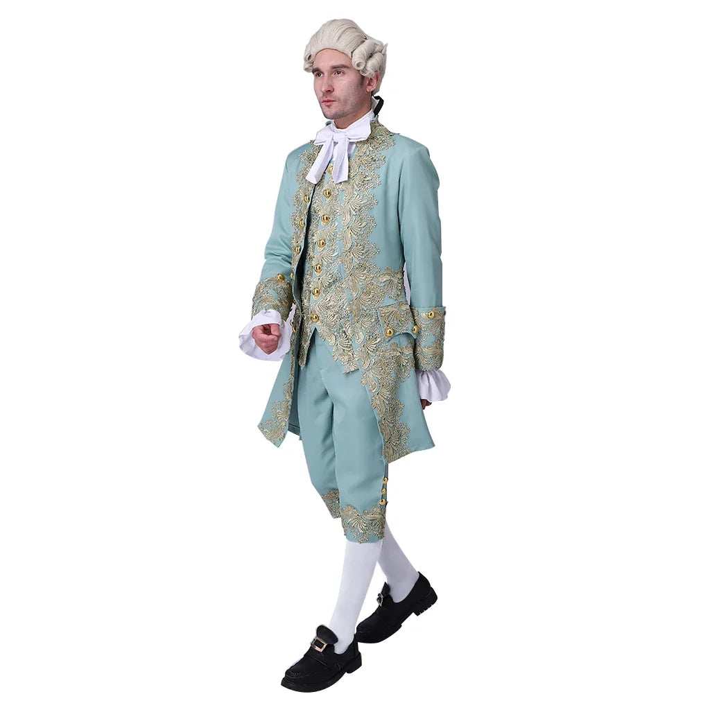 Victorian Regency Frakk Kostyme Sett Halloween 2025