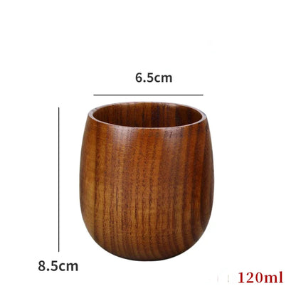 Jujubeträ soppskålar solida träskålar japanska skålar