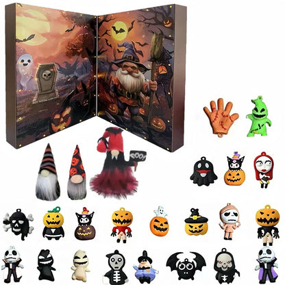 Halloween 24-Figure Gnome Countdown Calendar – 2025 Edition