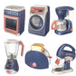 Pretend Kitchen Playset - Electric Vacuum, Juicer, Washing Machine & Water Sweeper Toys for Kids