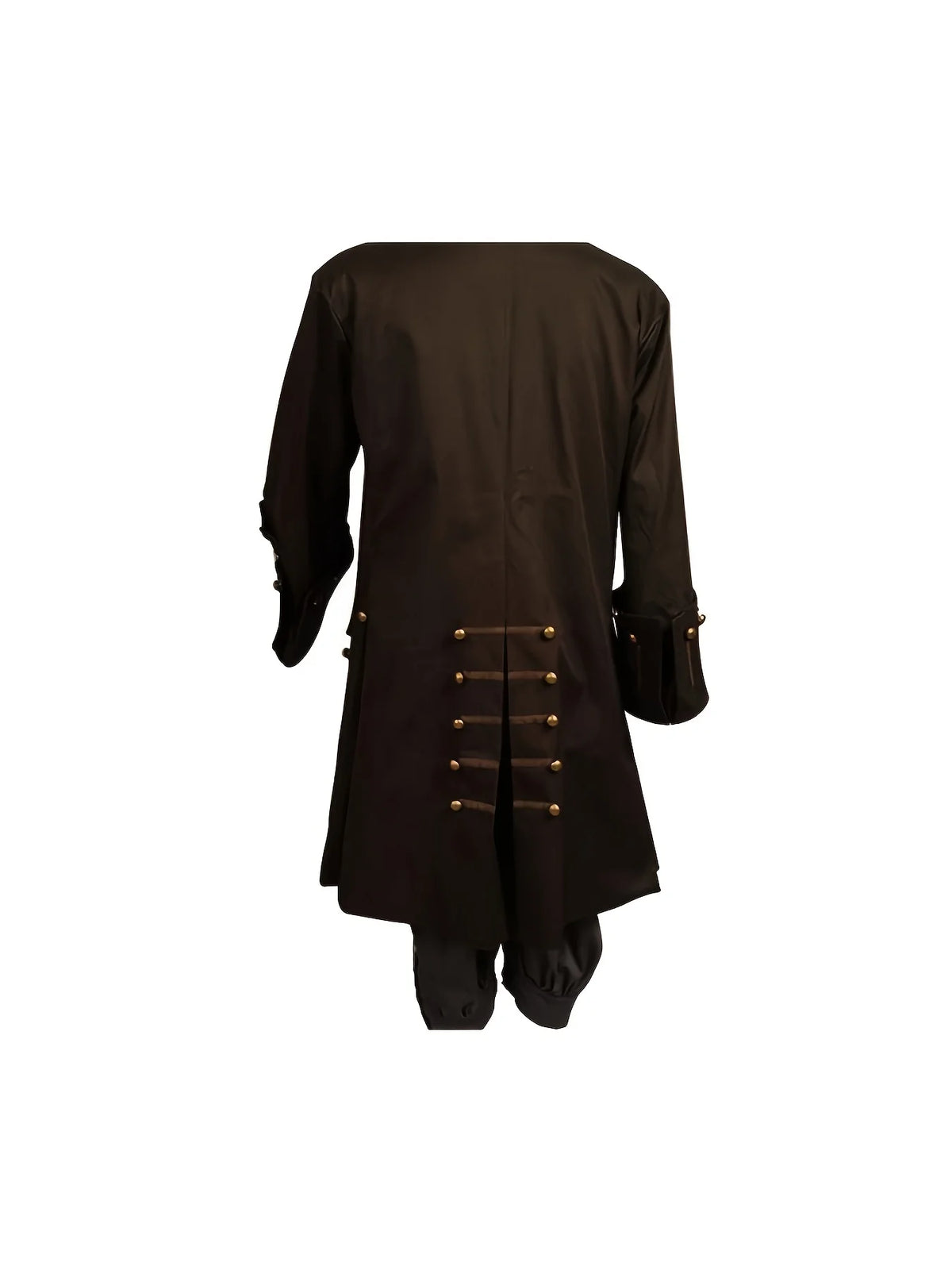 Pirates of the Caribbean Captain Jack Sparrow Full Cosplay Costume Set for Men Adults Halloween 2026