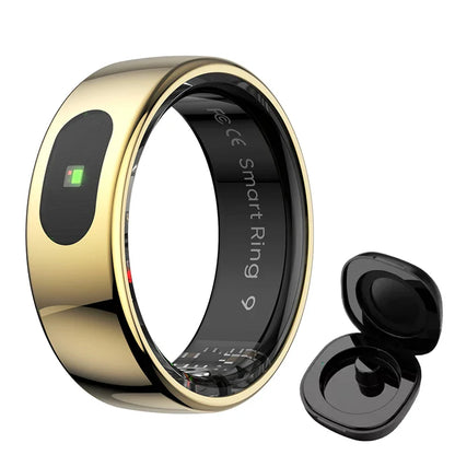 Smart Ring Heart Rate Blood Oxygen Monitor Sleep Tracker 5ATM Waterproof Camera Control Fall 2025 Viral Gift