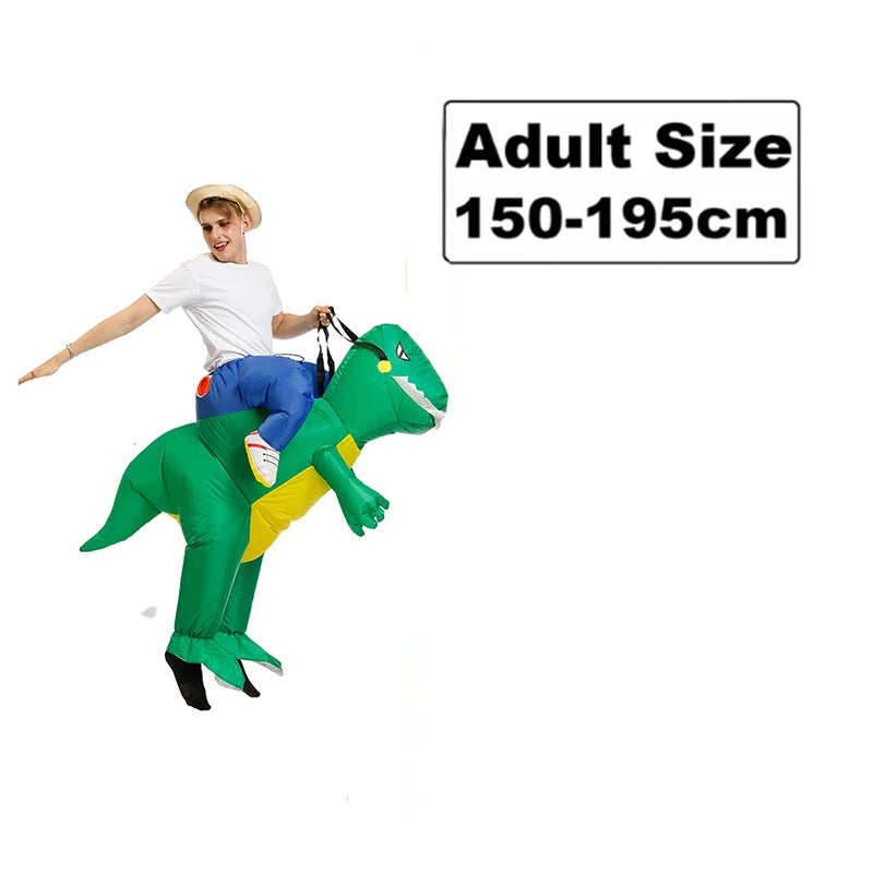 Halloween Alien Oppusteligt Kostume til Børn & Voksne - Sjov Cosplay Dragt til Fester