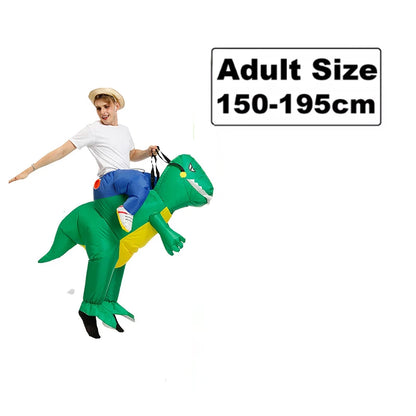 Halloween Alien Oppusteligt Kostume til Børn & Voksne - Sjov Cosplay Dragt til Fester