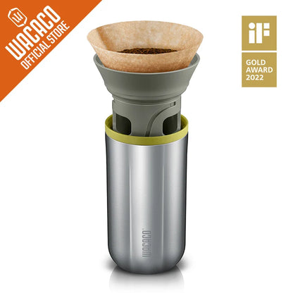 Pour Over Coffee Maker Stainless Steel 300ml Portable Drip Brewer Travel Fall 2025 Clean Flavor On The Go