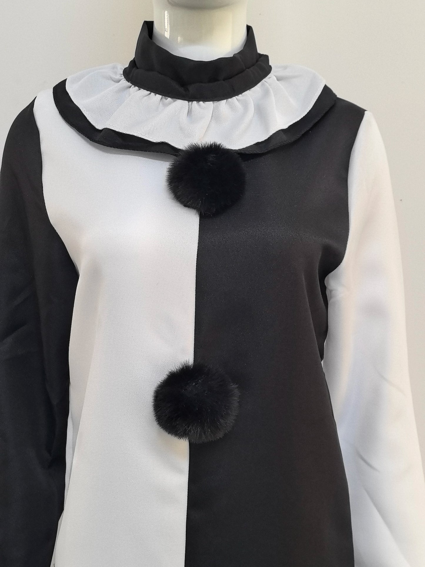 Art The Clown cosplay-drakt og maske Halloween 2025